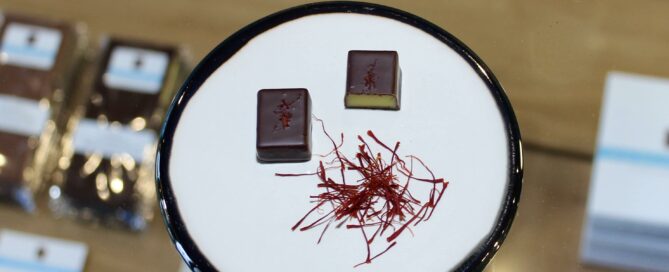 hilde devolder chocolatier chocolate with saffron spring 2020