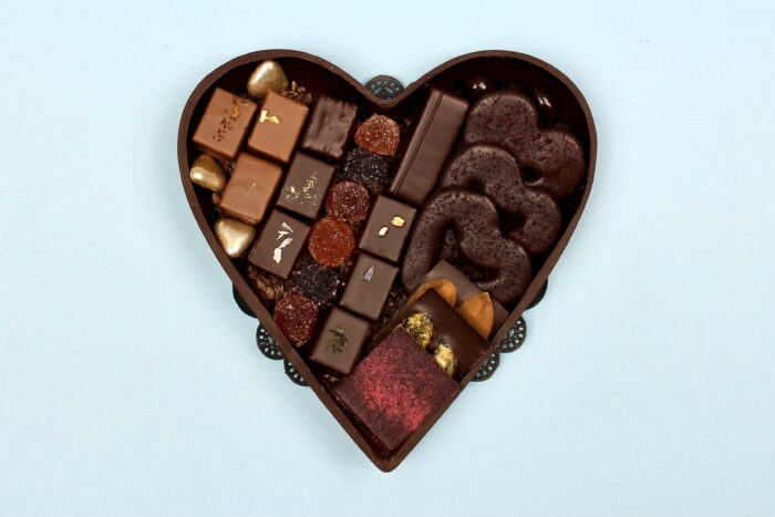 hd ghent filled heart dark chocolate valentine 2021 big