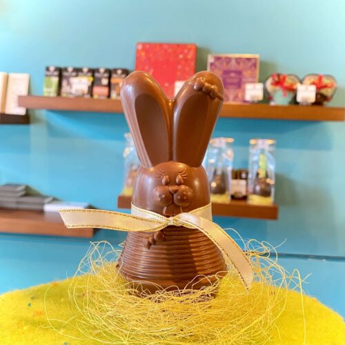 hilde devolder chocolatier easter bunny vegan milk chocolate 2024